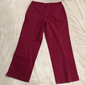 Banana Republic women’s slacks scarlet  8 R 8R